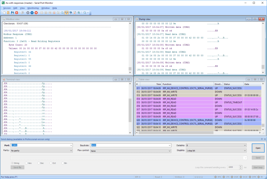 RS232 Tester