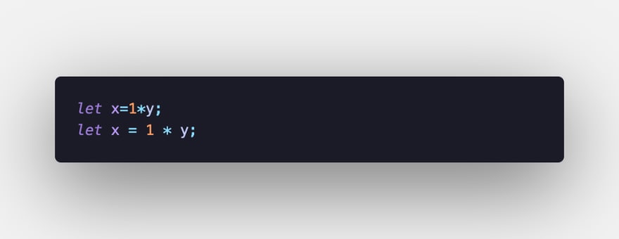 Javascript White Space