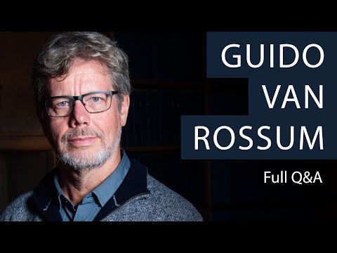 Python creator Guido van Rossum