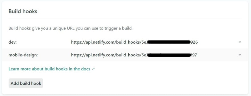 Build Hooks
