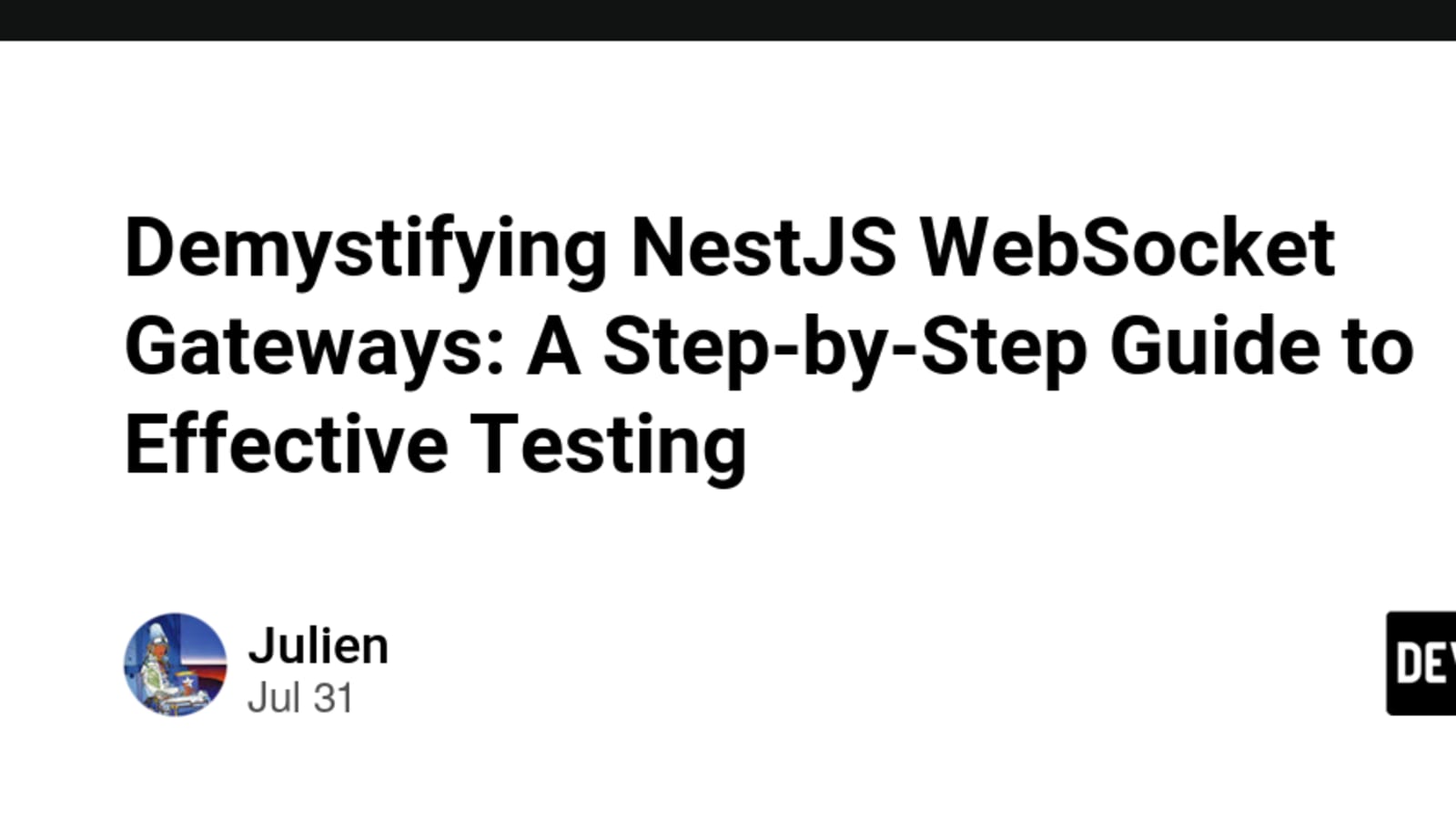 Nest JS Websockets - Rate Limiting and Acknowledgements