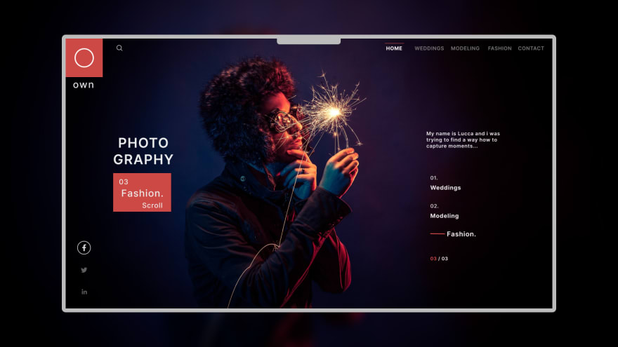 Portfolio Landing Page by Code Savvy