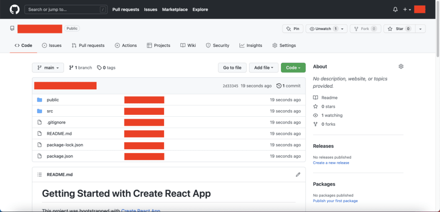 Pushing the project to Github - 4