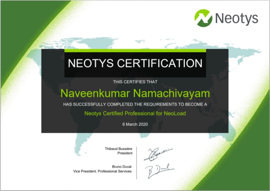 setting up neotys neoload cloud load generators