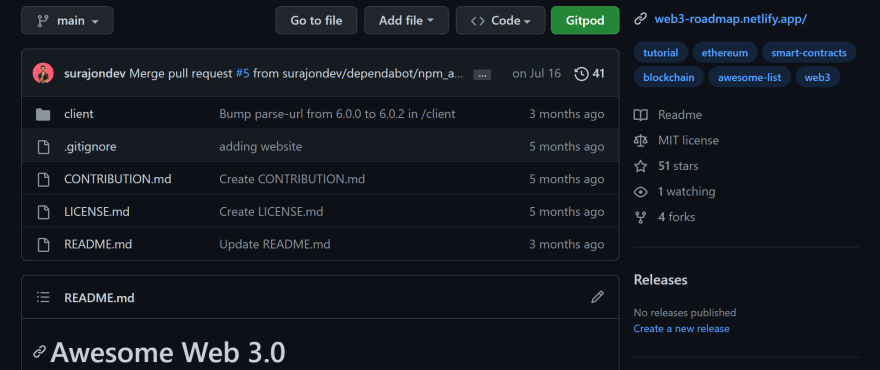 surajondev/awesome-web3.0