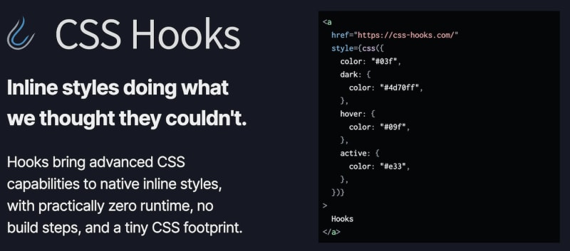 CSS Hooks