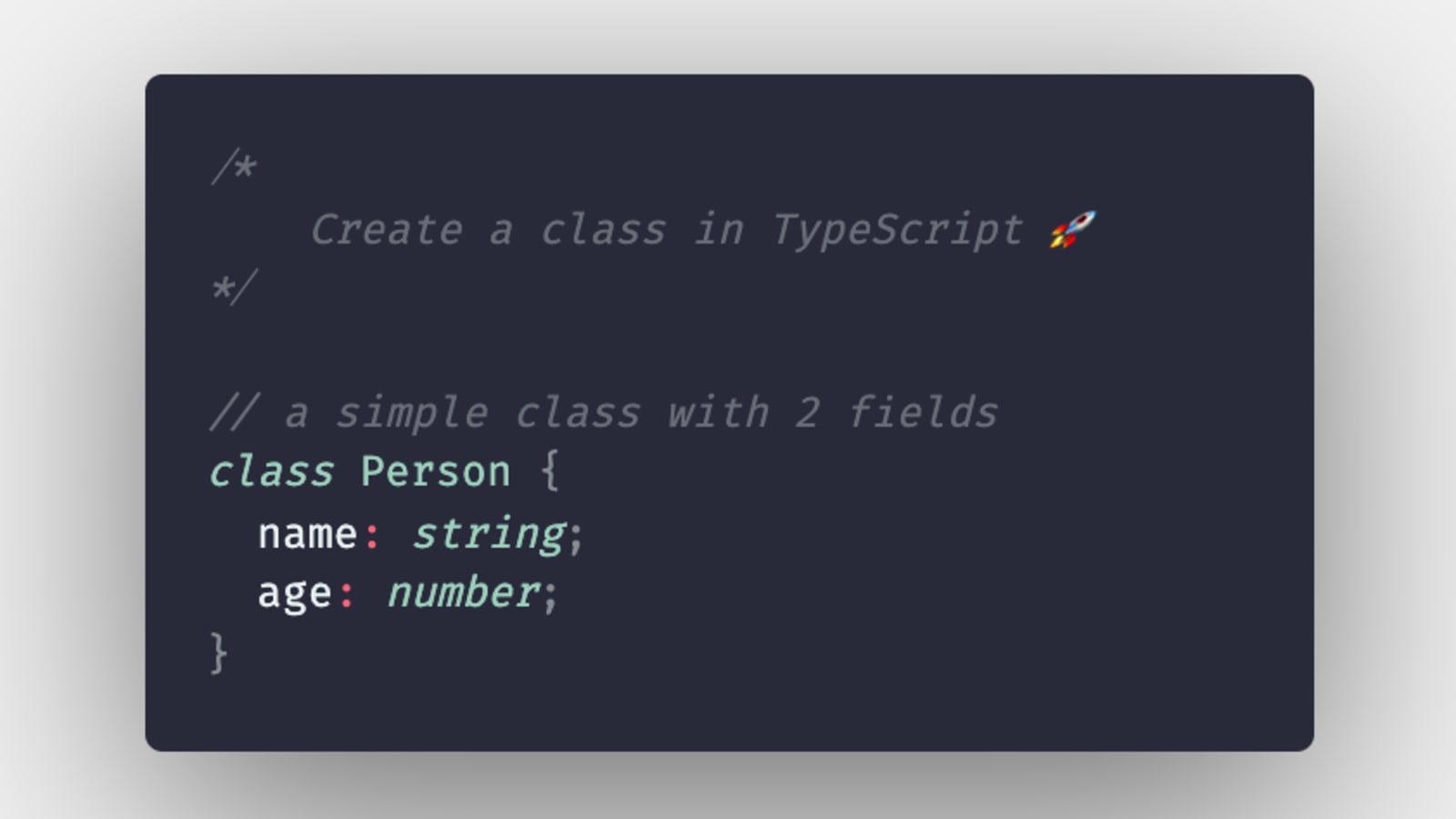 How To Use Classes in TypeScript