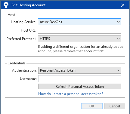 git credential sourcetree wants to use your confidential