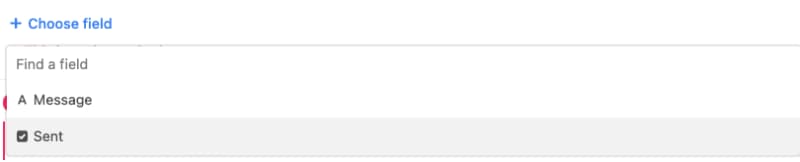 select Sent