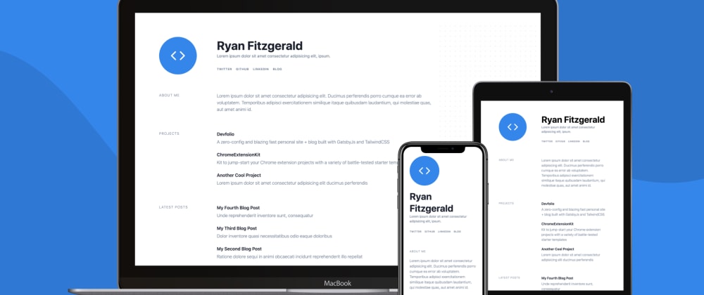 I open sourced my portfolio   blog template built with Gatsby