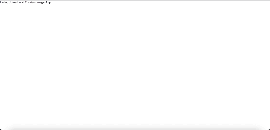 How to Build Upload and Preview Image in React - Structuring the project - 4