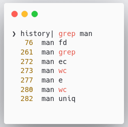 history-with-grep