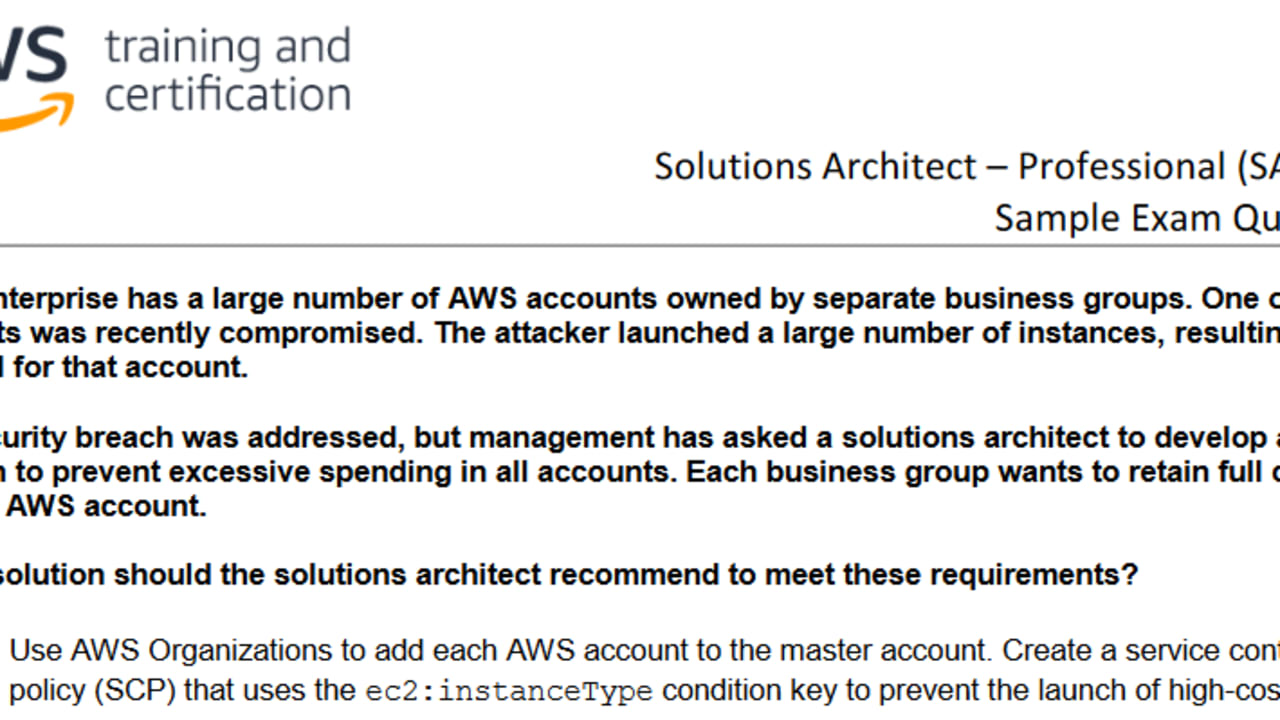 AWS-Solutions-Architect-Professional Testing Engine