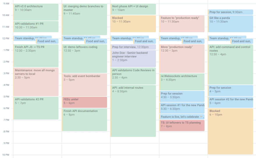 Visualize your time in 2 simple steps or how to dump data from Google