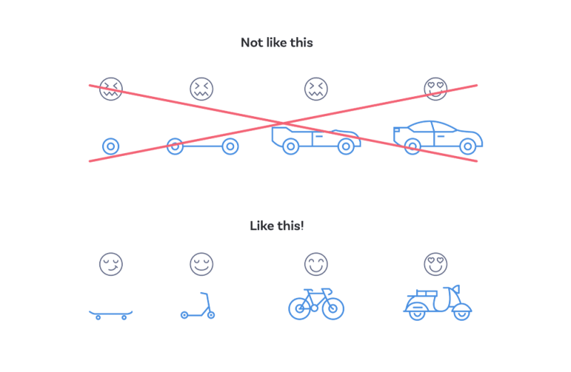 The diagram that’s often used as an analogy for ‘minimum viable product’ could also be used as an analogy for ‘minimum viable experience’
