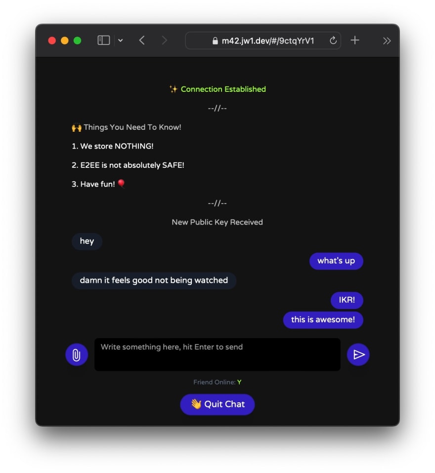 A screenshot for m42