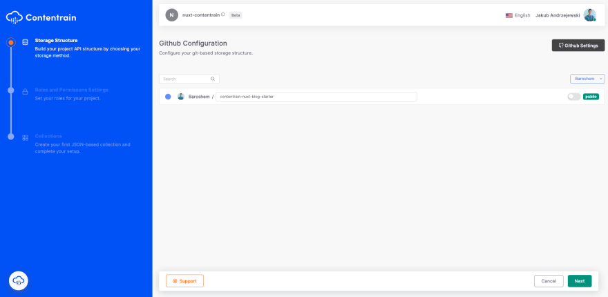Contentrain configuration