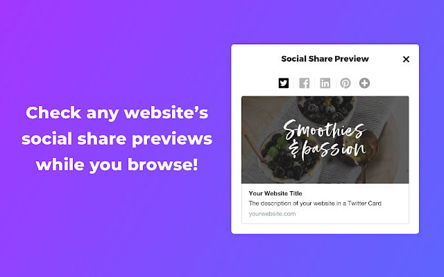 social preview