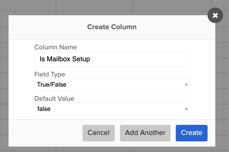 Column default value