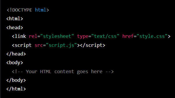 How To Link HTML CSS And JavaScript? - DEV Community