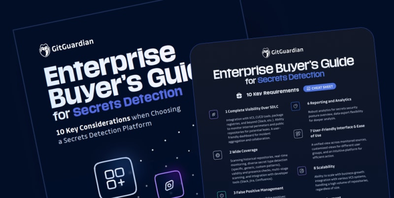 Enterprise Buyer's Guide for Secrets Detection