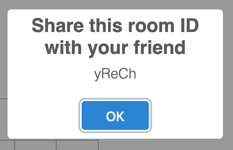 Share the room id