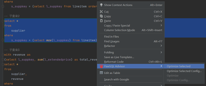 如何优化选定的 SQL