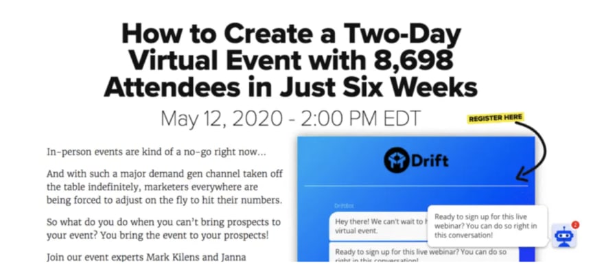Drift webinar