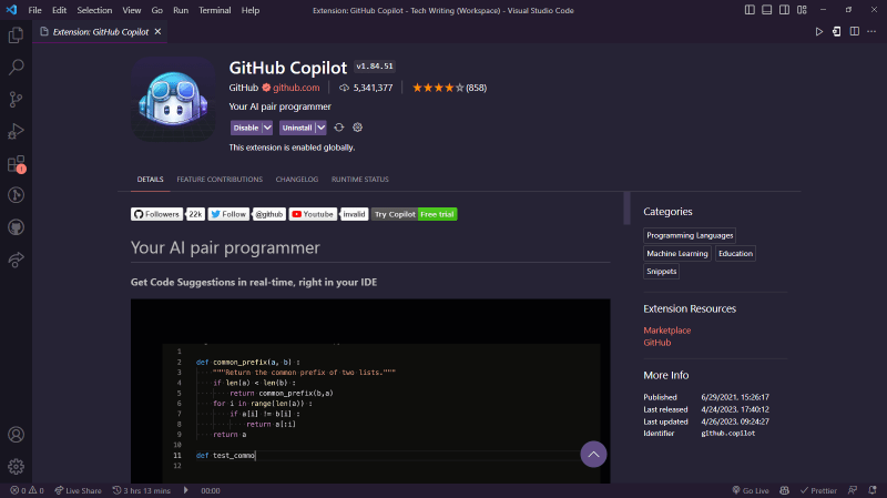 Github Copilot