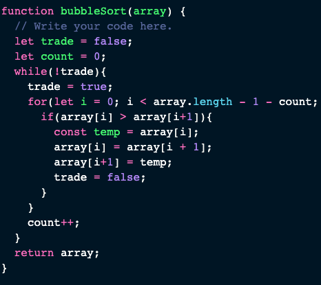 Bubble sort algorithm - DEV Community