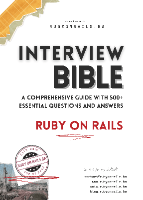 ruby on rails interview