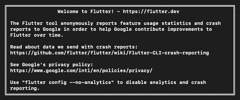 flutter development