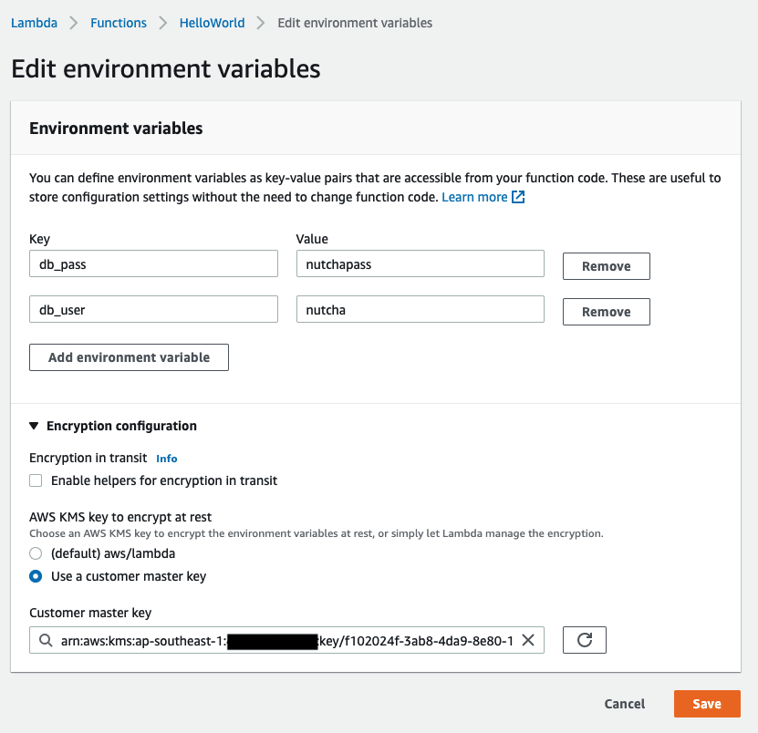 CMKEncrypt