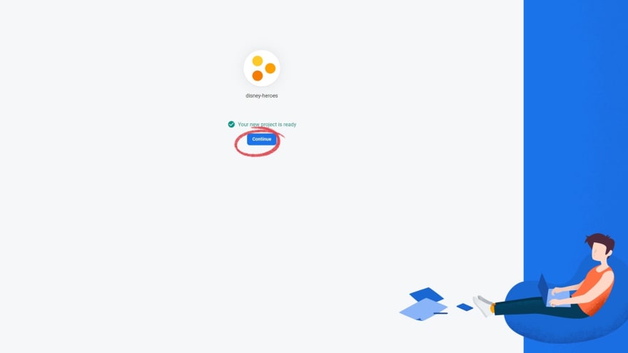 firebase project registration instruction