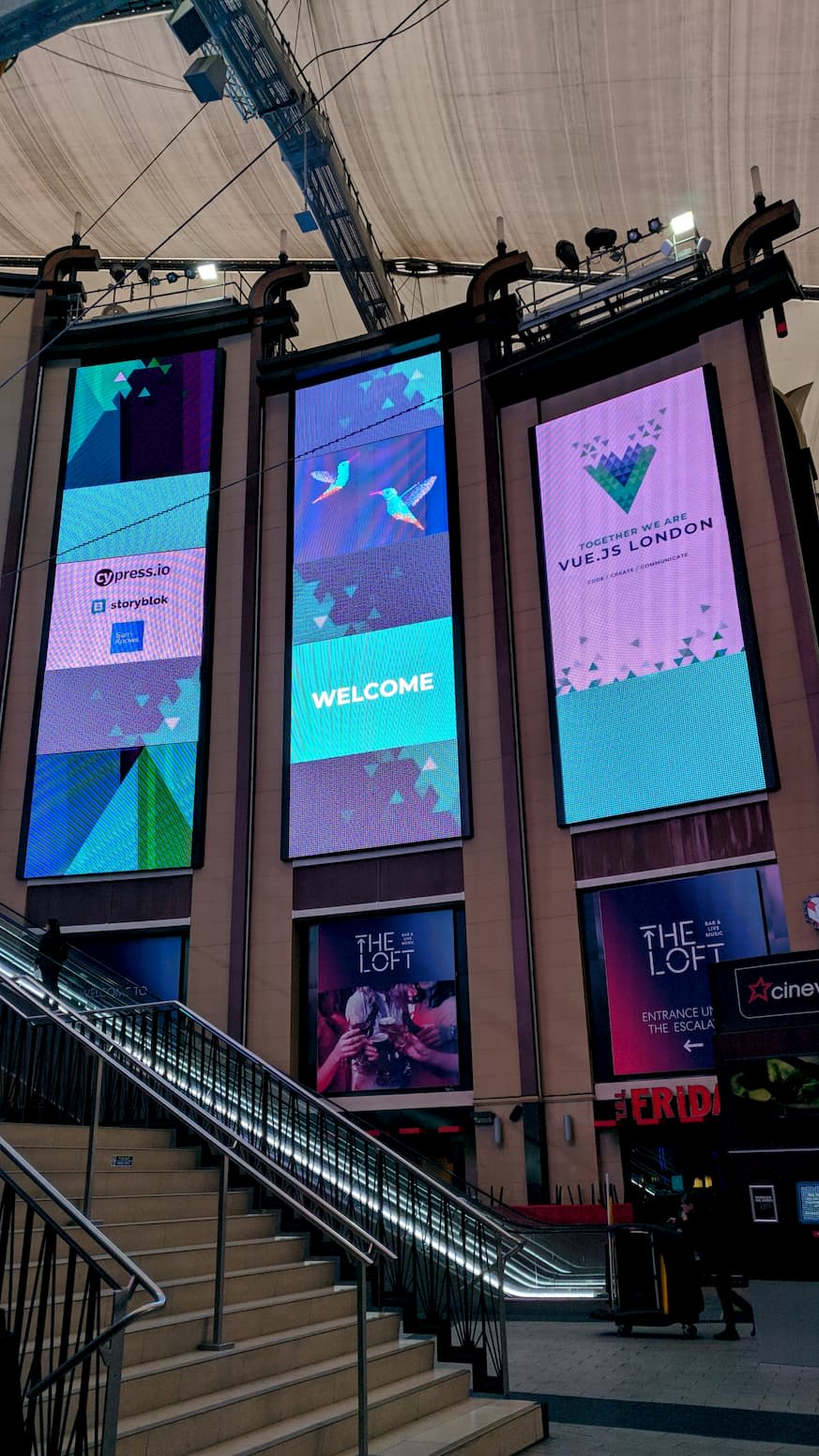 Vue London 2019 entrance