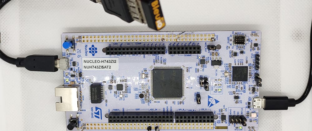 Cover image for Create BLE project with STM32 and BleuIO
