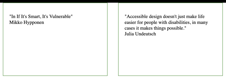 Two cites in their default state to showcase zoom