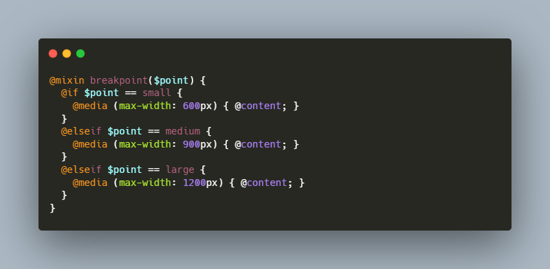 Using Mixins with SCSS to Create Breakpoints