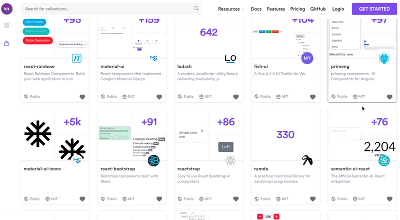 Explore open-source reusable component systems