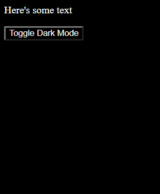 Dark Mode