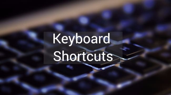 wordpress keyboard shortcut for mac pro