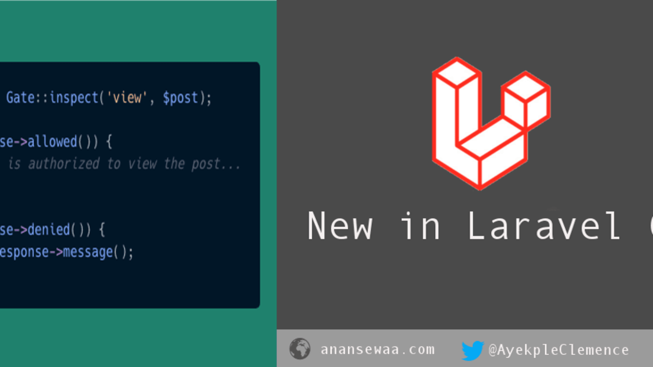 New In Laravel 6 Dev Community