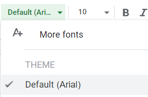 chinese fonts in google docs