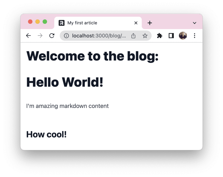 Markdown layout in Remix