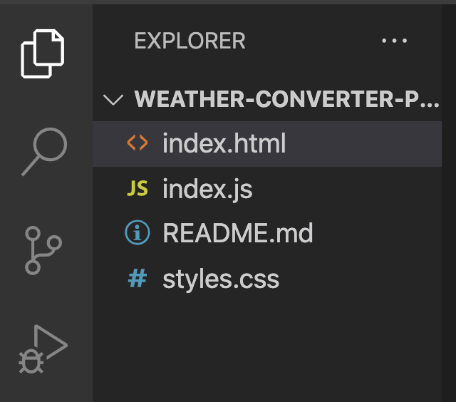 new readme file