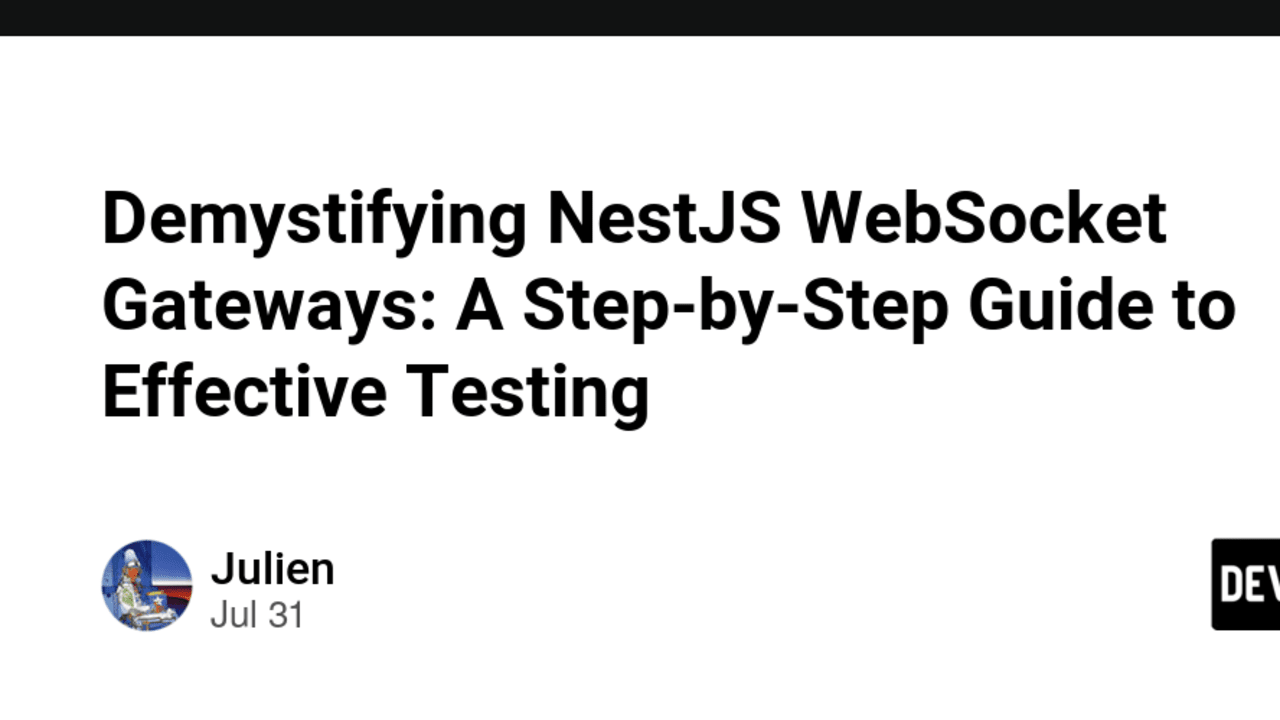 Nest.js Step-by-Step