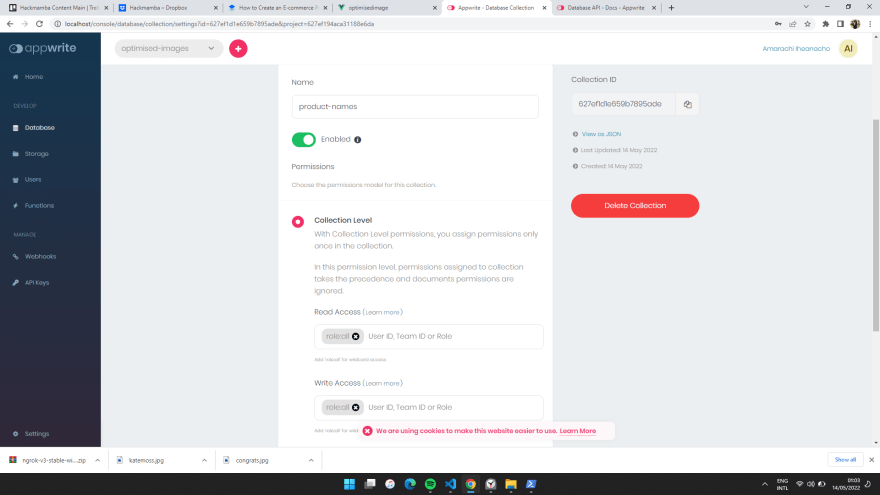 Appwrite Console