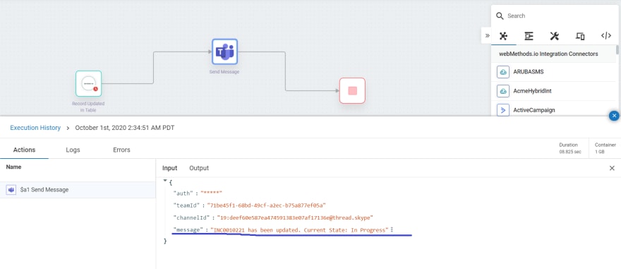 Sync Microsoft Teams to Service Now