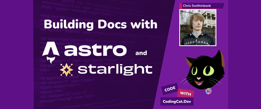 Cover image for Building docs with Starlight and Astro