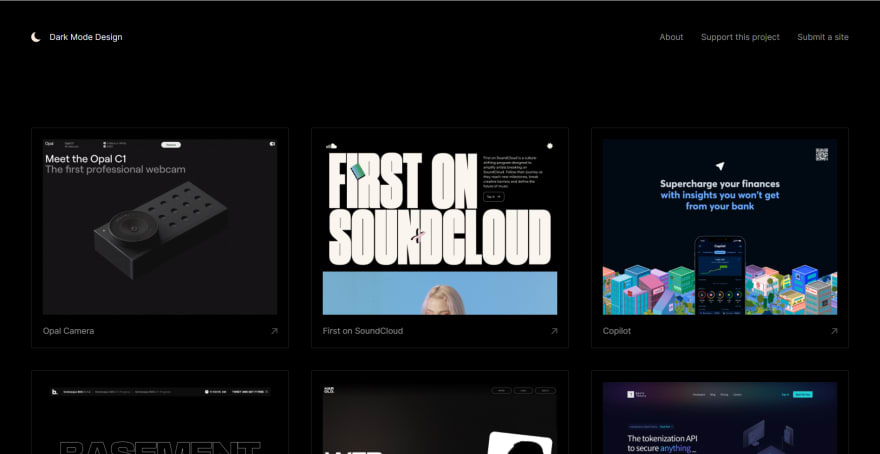 Dark Mode Design